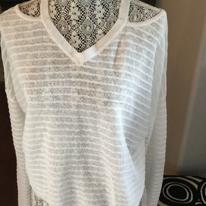 Sarah Pacini White Sweater